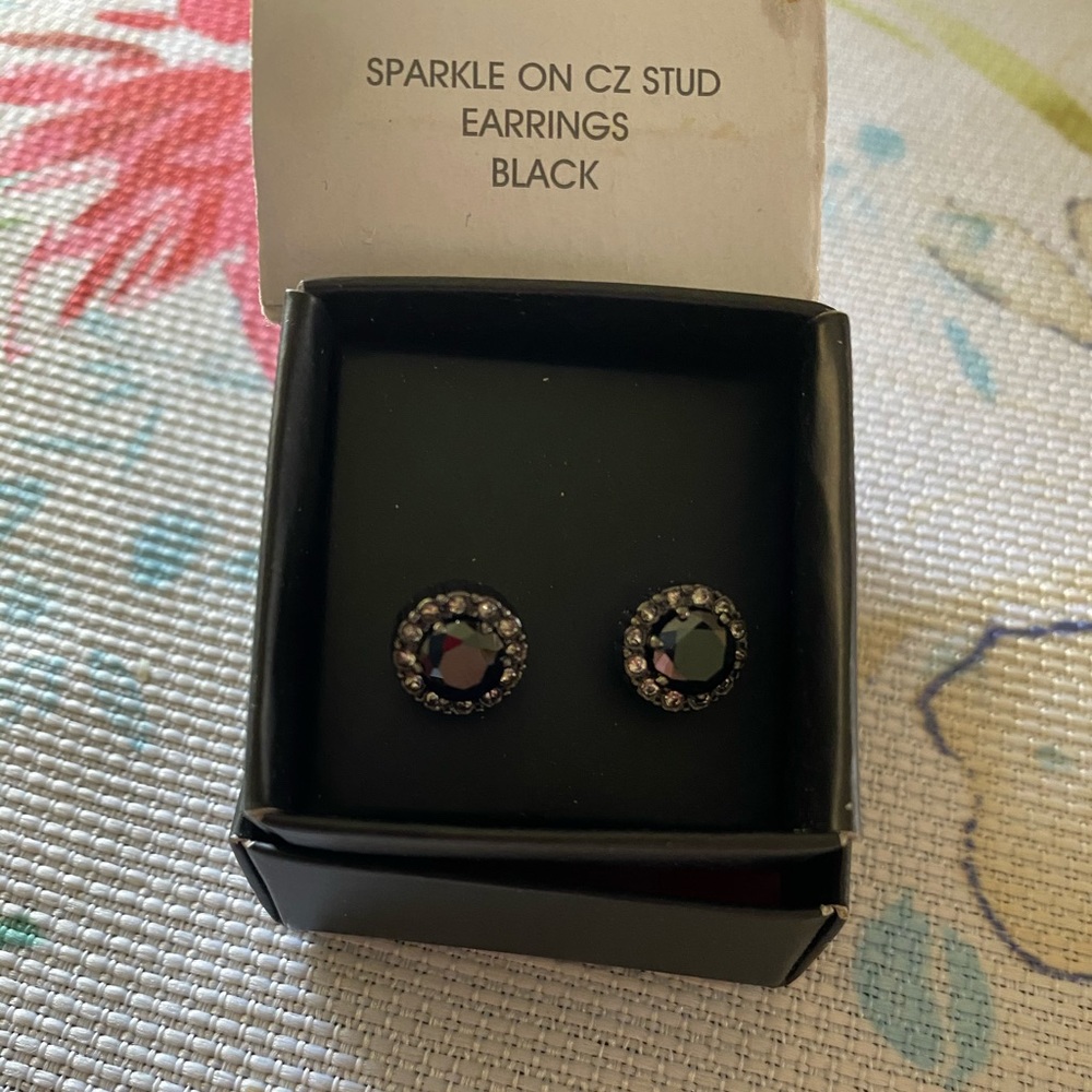 AVON Signature Collection Sparkle On CZ Earrings